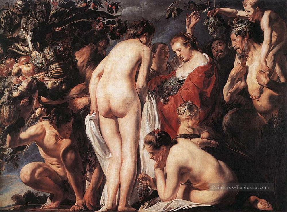 Allégorie de la fertilité2 Baroque flamand Jacob Jordaens Peintures à l'huile